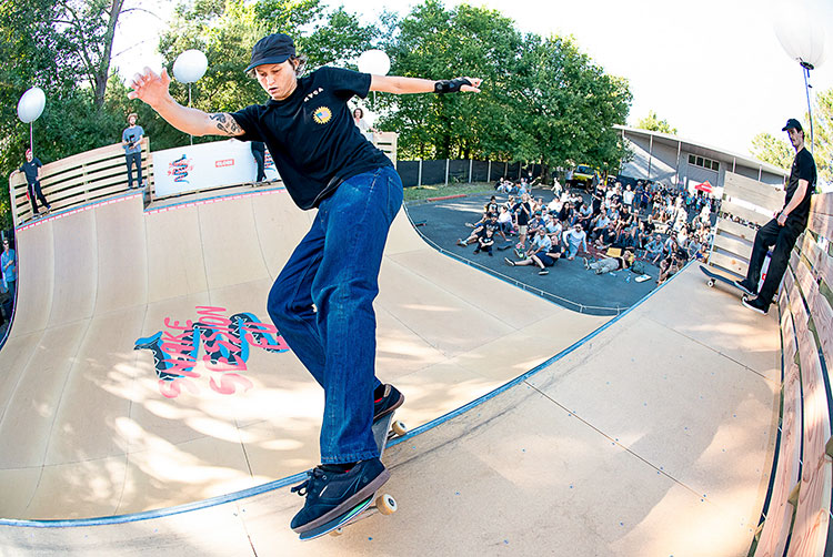 12Local lad George Poole with some wizadery. Sw Bs Feeble hard way out Fs Smithgrind DZ 750px