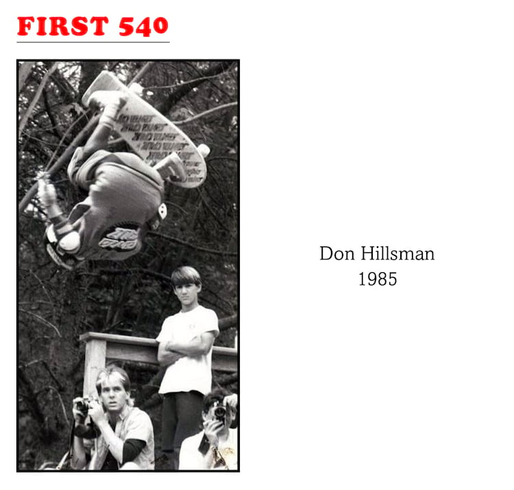 First Black Skater to do a 540 Don Hillsman 1985