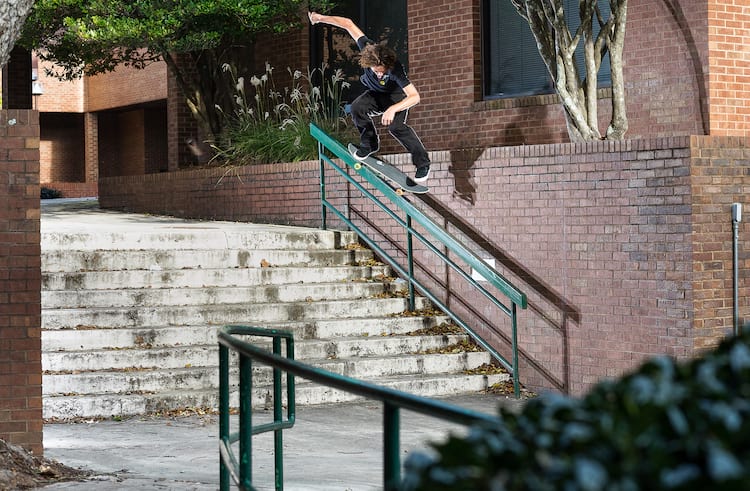 Thrasher Magazine Braden Hoban Interview kickflip crooks Photo: PEDNRY DZ