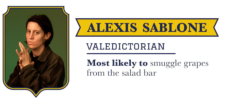 honor roll Alexis Sablone Valedictorian Thrasher Honor Roll 2020