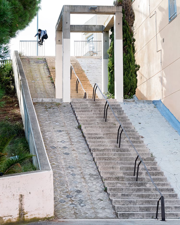 KEVIN BAEKKEL ollie into the double bank by GERARD RIERA DZ