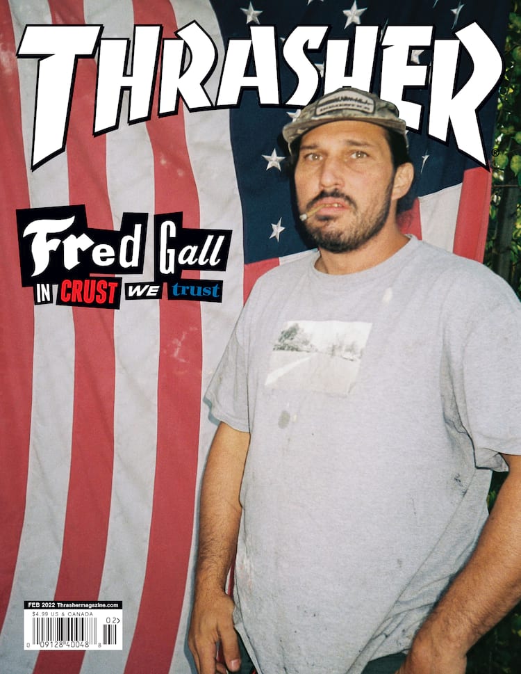 Fred Gall Thrasher Cover Feb 2022 2000