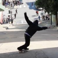 Dylan Nieves Kickflips into Kearny