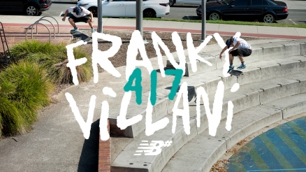 Franky Villani&#039;s &quot;417&quot; New Balance Numeric Part