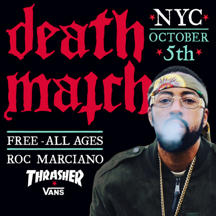 Roc Marciano at Death Match NYC