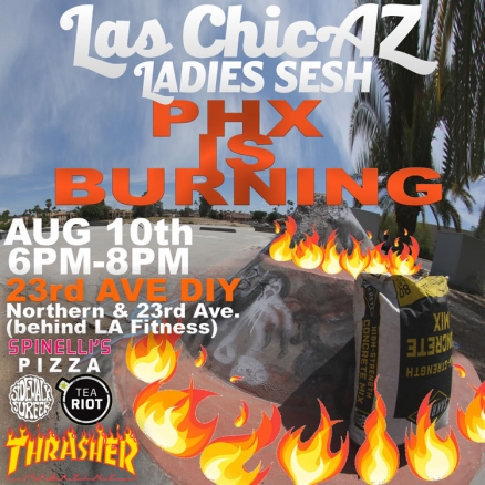 <span class='eventDate'>August 10, 2019</span><style>.eventDate {font-size:14px;color:rgb(150,150,150);font-weight:bold;}</style><br />Las ChicAZ Ladies Sesh
