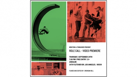 <span class='eventDate'>September 29, 2022</span><style>.eventDate {font-size:14px;color:rgb(150,150,150);font-weight:bold;}</style><br />Brixton&#039;s &quot;Role Call&quot; Video Premiere