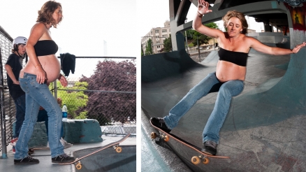 The Mom Who Skated 9-Months Pregnant