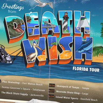 <span class='eventDate'>September 21, 2018 - September 29, 2018</span><style>.eventDate {font-size:14px;color:rgb(150,150,150);font-weight:bold;}</style><br />Deathwish Florida Tour