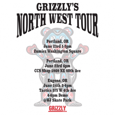Grizzly&#039;s North West Tour