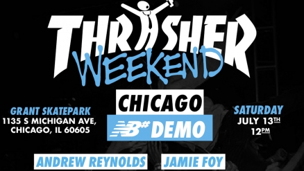 Thrasher Weekend Chicago Announcement