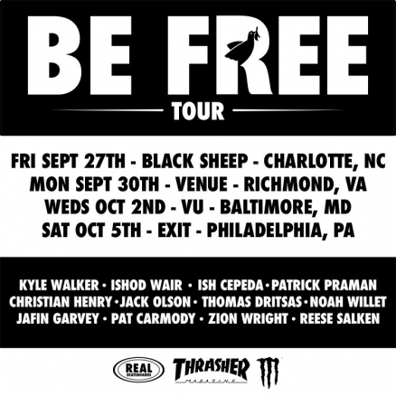 REAL&#039;s &quot;Be Free&quot; Tour