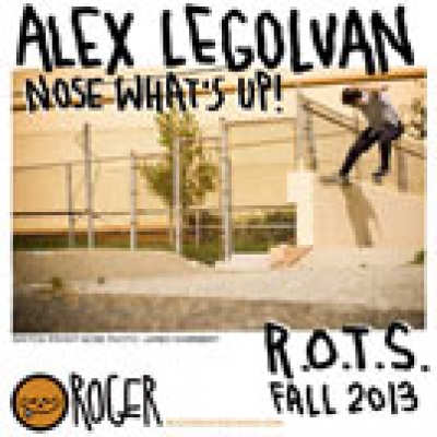 Roger of the Season, Fall 2013 Alex LeGolvan