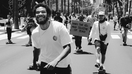 Long Beach Push for Peace Protest Photos