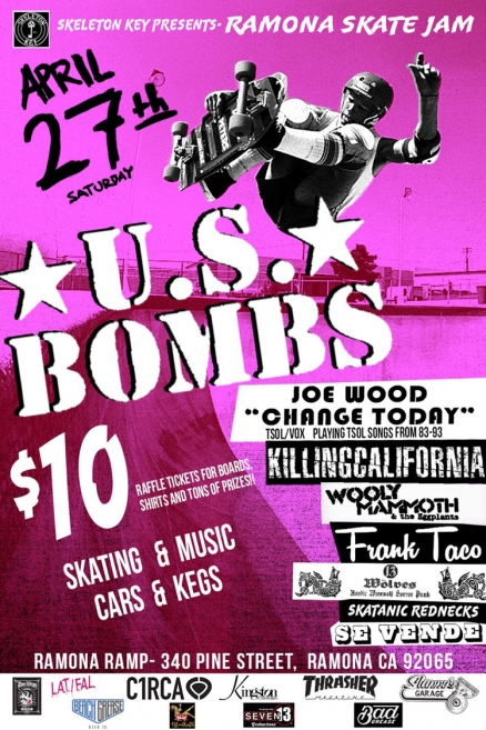 <span class='eventDate'>April 27, 2019</span><style>.eventDate {font-size:14px;color:rgb(150,150,150);font-weight:bold;}</style><br />Ramona Skate Jam